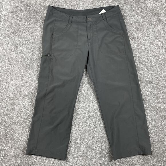 Patagonia Happy Hike Capris Womens 6 Cargo Ripstop Stretch UPF 50 Zip Pocket - Picture 10 of 15